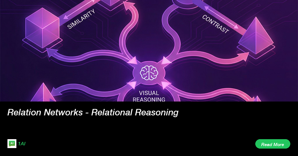 Relation Networks - Relational Reasoning | 1AI Blog