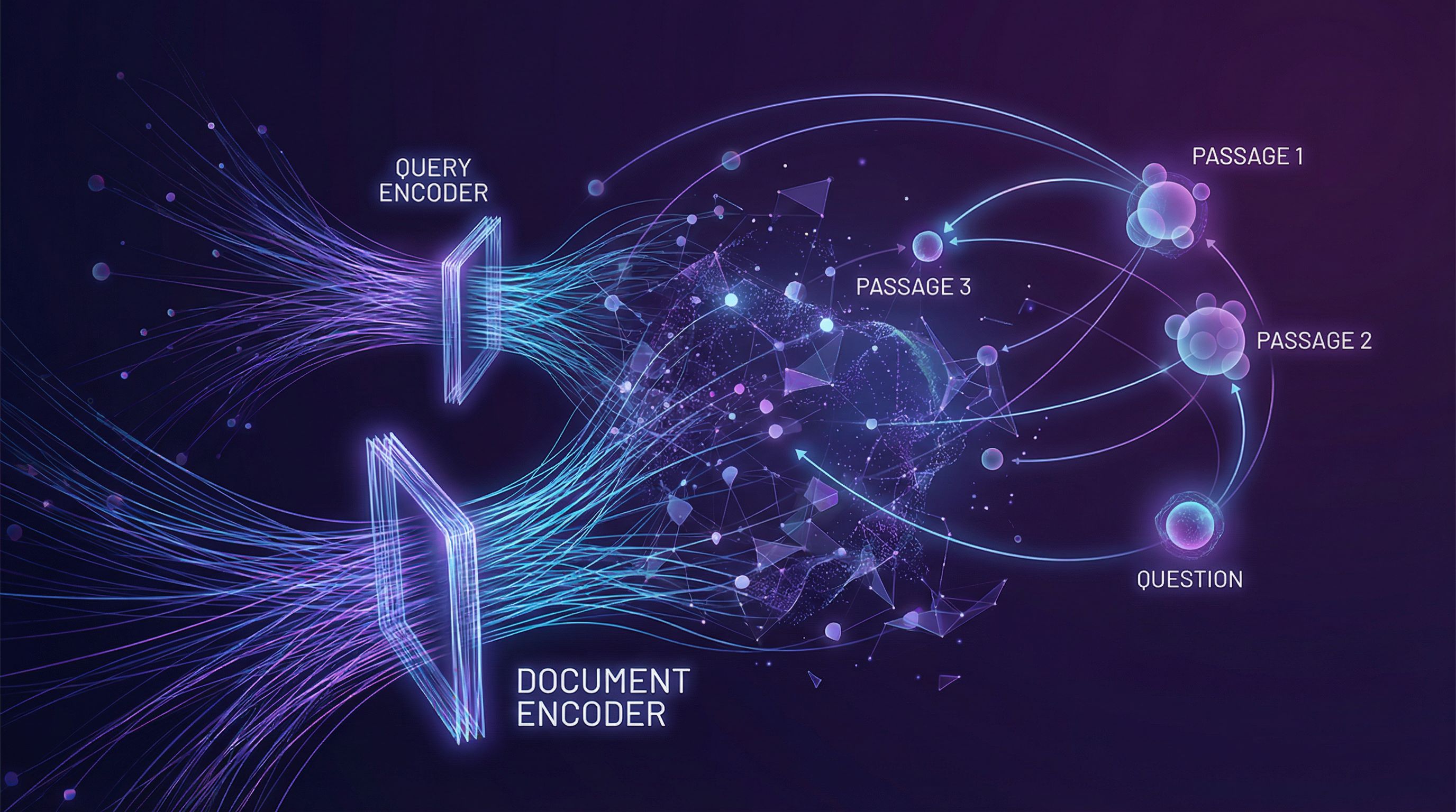 Semantic embeddings for questions and passages