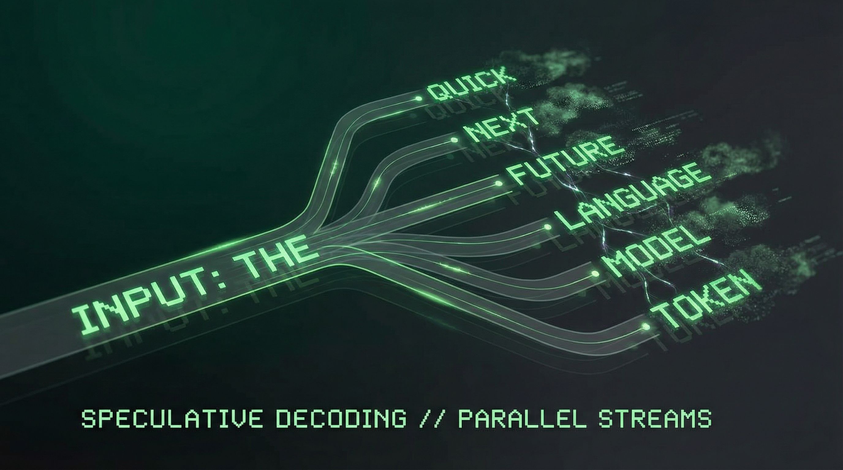 Multiple tokens being predicted in parallel
