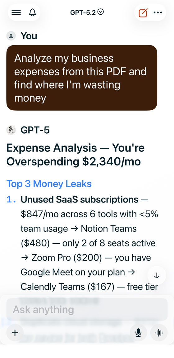 Analyze files & data